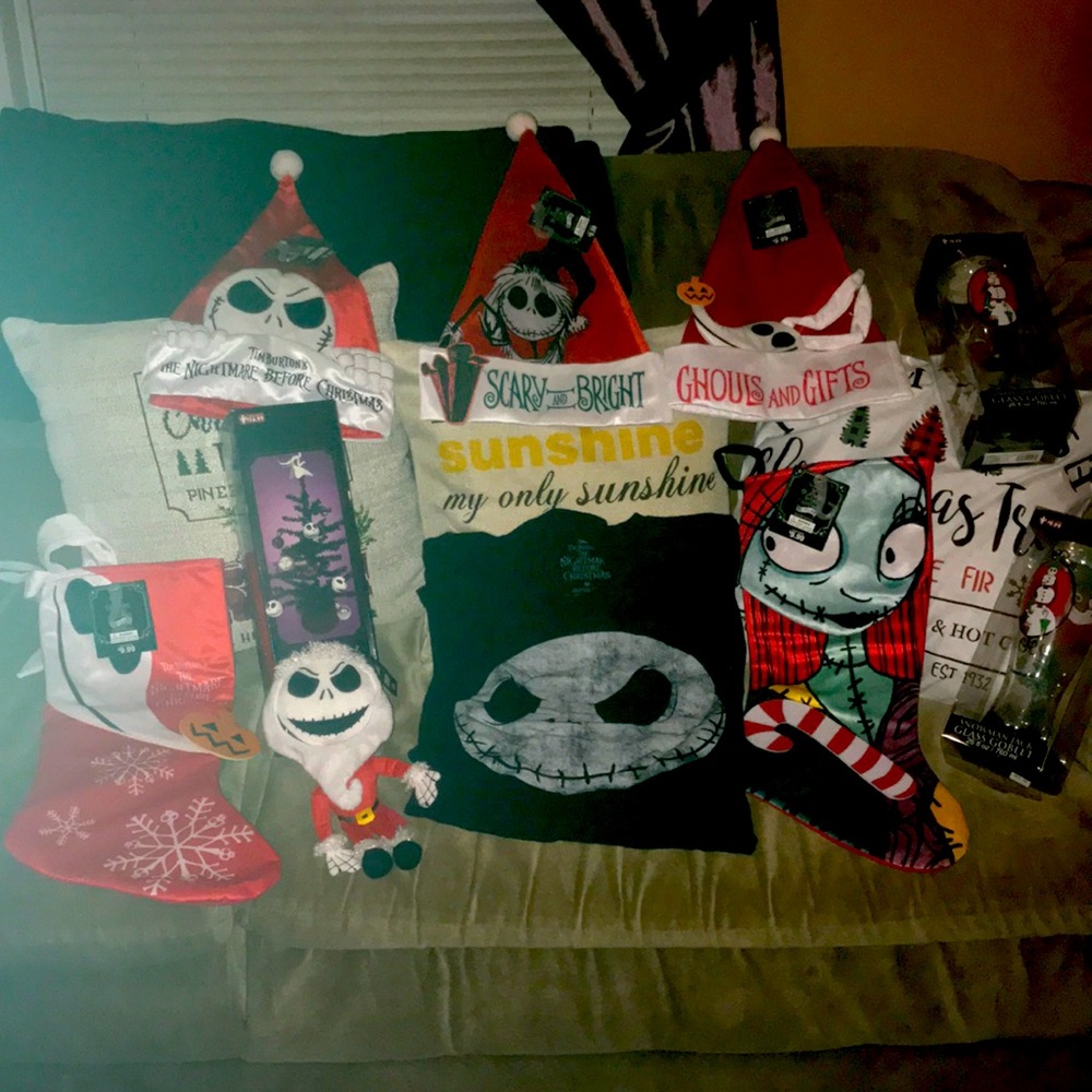 Nightmare Before Christmas Holiday Lot of goodies